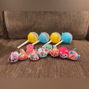 Lot of 9 Pikmi Pops Surprise 2" plush toys Fluff Koala RARE, Petrie, Peebie Camo